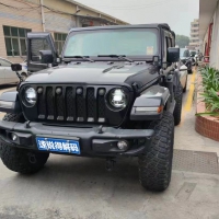 擎耀解碼匹配進(jìn)口硬派越野吉普牧馬人原車(chē)CAN協(xié)議應(yīng)用LED大燈改裝